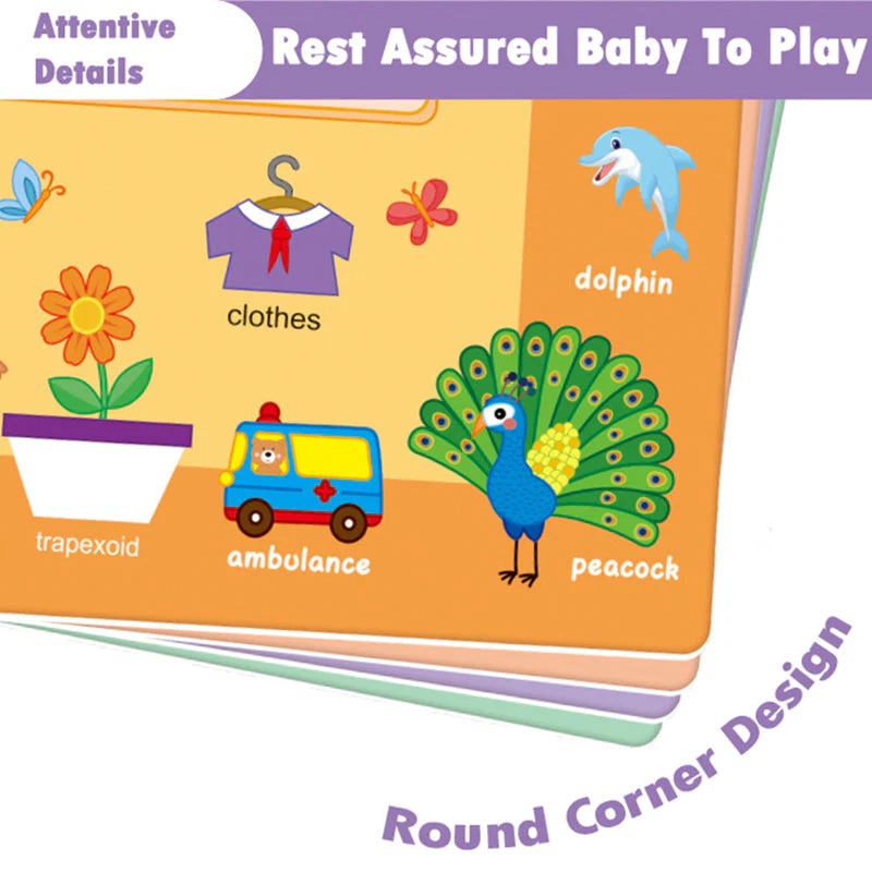 Educational Busy Book for Kids