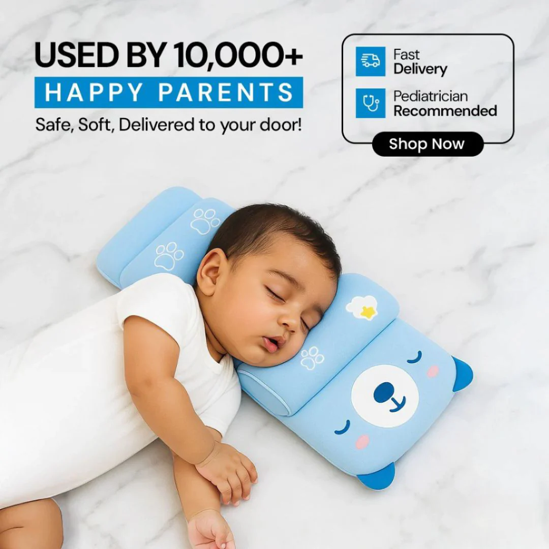 Adjustable Baby Head Shaping Pillow