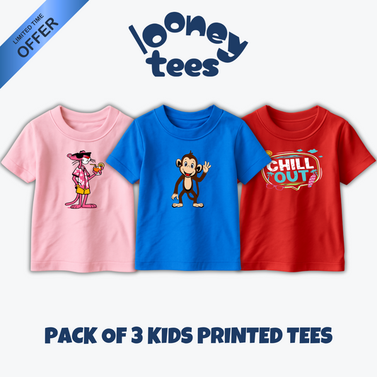 Pack of 3 Kids T-shirts