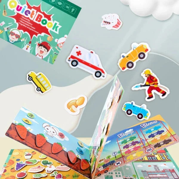 Educational Busy Book for Kids