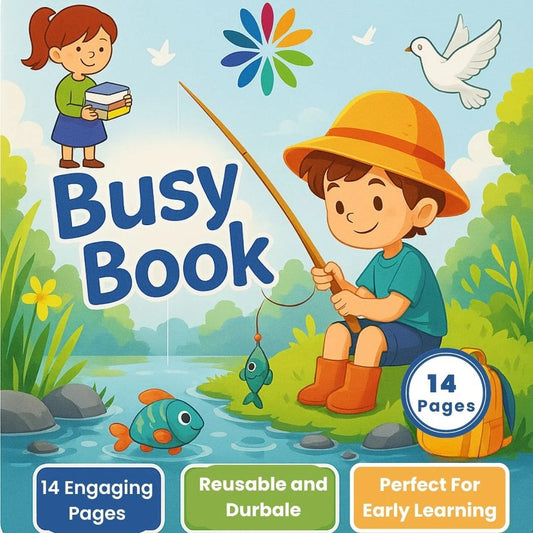 Educational Busy Book for Kids